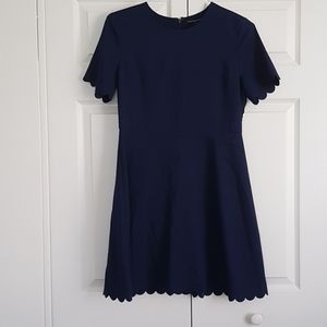 Banana Republic Scalloped Hem Dress